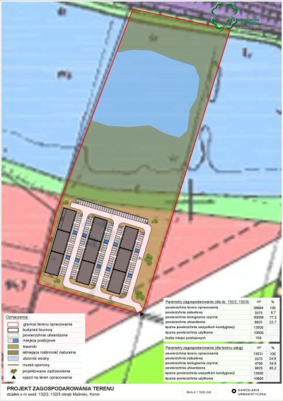 Na sprzedaż działka inwestycyjna - Konin -
wielkopolskie Zdjęcie nr 6