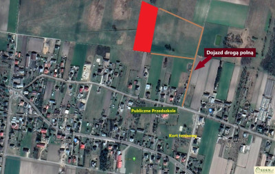 Działka o pow 4600 m w Łazach pod Łukowem - Łazy  -
lubelskie Zdjęcie nr 5