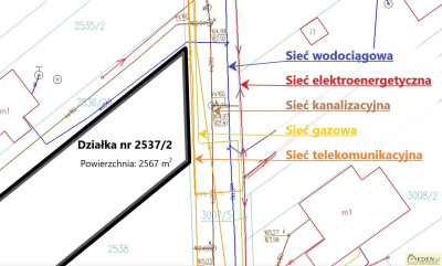 Duża działka w super cenie Łuków - Łuków  -
lubelskie Zdjęcie nr 3