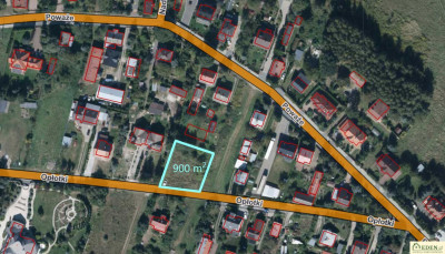 Działka budowlana RMU 904 m w Łukowie - Łuków Poważe  - lubelskie