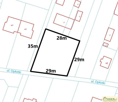 Działka budowlana RMU 904 m w Łukowie - Łuków Poważe  -
lubelskie Zdjęcie nr 4