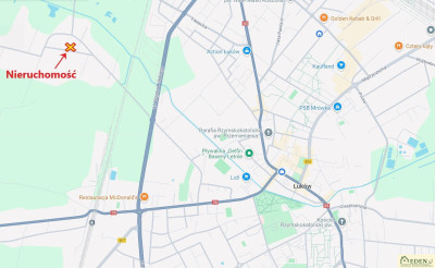 Działka budowlana RMU 904 m w Łukowie - Łuków Poważe  -
lubelskie Zdjęcie nr 5