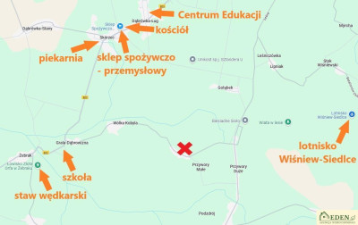 Sprzedam działkę siedliskową w mDrupiagmSkórzec - Drupia  -
mazowieckie Zdjęcie nr 8