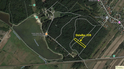 Działka leśna - Łuków Zimna Woda  - lubelskie