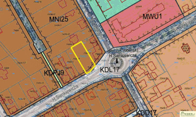 Działka Łuków ul Sienkiewicza - Łuków  -
lubelskie Zdjęcie nr 3