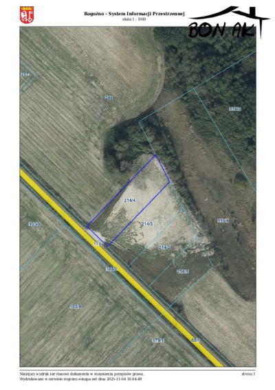 Na sprzedaż działka budowlana - Boguniewo -
wielkopolskie Zdjęcie nr 4