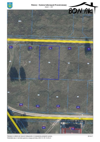 Na sprzedaż działka budowlana - Dęborzyce -
wielkopolskie Zdjęcie nr 4