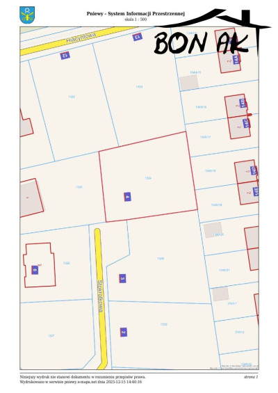 Na sprzedaż działka budowlana - Pniewy -
wielkopolskie Zdjęcie nr 2