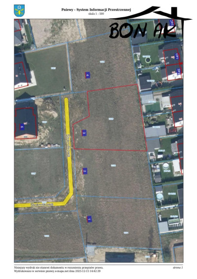 Na sprzedaż działka budowlana - Pniewy -
wielkopolskie Zdjęcie nr 4