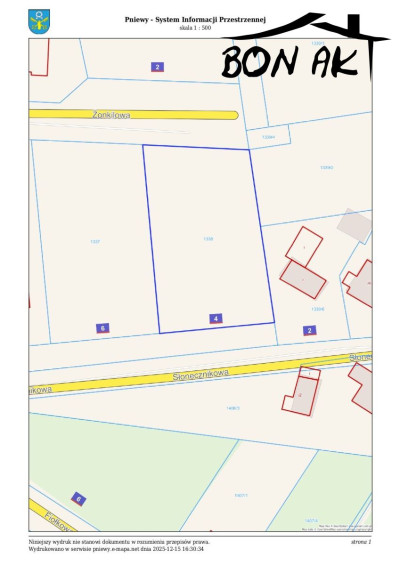 Na sprzedaż działka budowlana - Pniewy -
wielkopolskie Zdjęcie nr 2