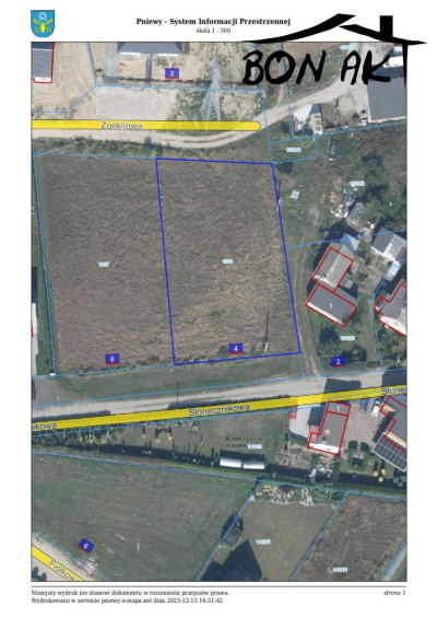 Na sprzedaż działka budowlana - Pniewy -
wielkopolskie Zdjęcie nr 4