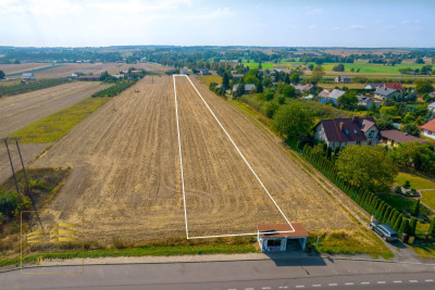 Działka przy trasie Lublin -Warszawa - Przybysławice  -
Lubelskie Zdjęcie nr 4