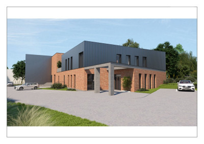 Działka z koncepcją hali 970m2 - Dąbrowica Lublin - Dąbrowica  -
Lubelskie Zdjęcie nr 4