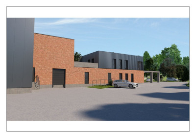 Działka z koncepcją hali 970m2 - Dąbrowica Lublin - Dąbrowica  -
Lubelskie Zdjęcie nr 5