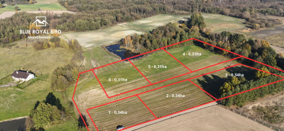 Działki budowlane  Ostrowite gm Lipno 31003400m - Ostrowite  - kujawsko-pomorskie