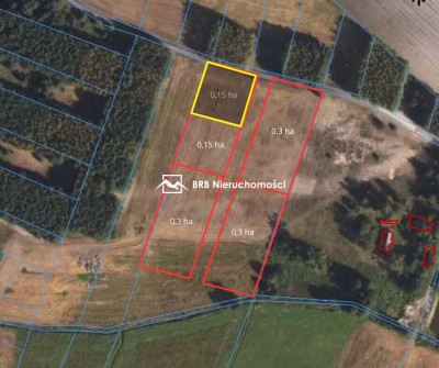 Działka na sprzedaż 1500m2 - Przerytka - Przerytka  - kujawsko-pomorskie