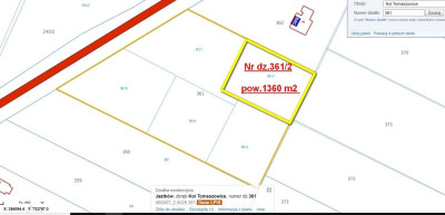 1360 m2 Działki budowlanej pod Lublinem - Tomaszowice-Kolonia  -
Lubelskie Zdjęcie nr 10