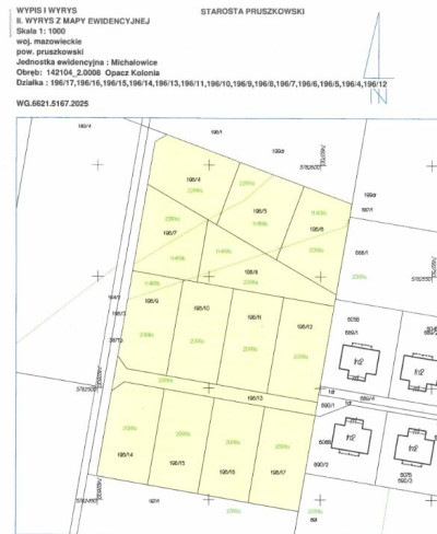 Działka z POZWOLENIEM na BUDOWĘ i PROJEKTEM - Opacz-Kolonia  -
mazowieckie Zdjęcie nr 6