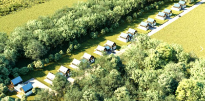 Działki z POZWOLENIEM na BUDOWĘ i PROJEKTEM na 8 DOMÓW - Piotrkowice  -
mazowieckie Zdjęcie nr 3