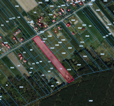 Działka budowlana Grzybów 5300 m2 Warunki Zabudowy -
łódzkie